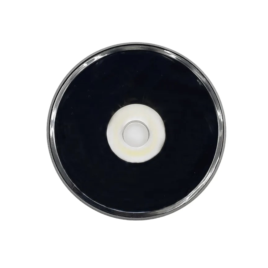Світлодіодний точковий світильник LED/16W/230V 4000K діаметр 10 см чорний
