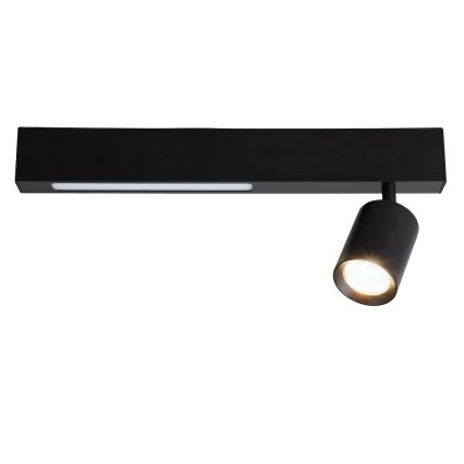 Світлодіодний точковий світильник MAGNET LED/5W/230V + 1xGU10/60W 3000/4000K чорний