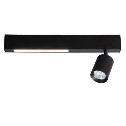Світлодіодний точковий світильник MAGNET LED/5W/230V + 1xGU10/60W 3000/4000K чорний