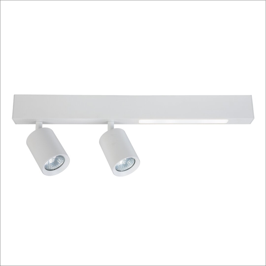 Світлодіодний точковий світильник MAGNET LED/5W/230V + 2xGU10/60W 3000/4000K білий