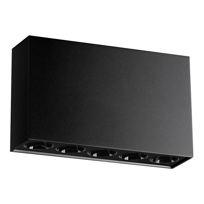 Світлодіодний точковий світильник SOLE LED/11W/230V чорний