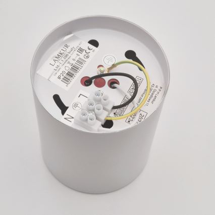 Світлодіодний точковий світильник TACO 1xE27/15W/230V білий