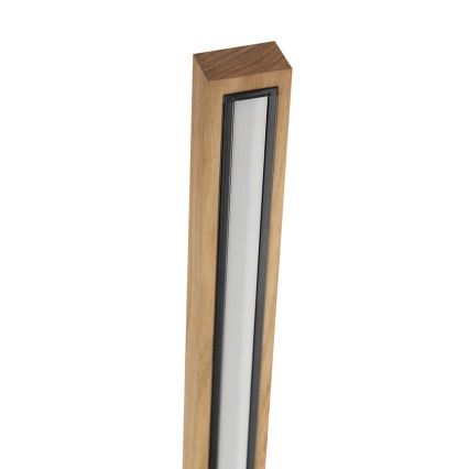 Світлодіодний торшер ALSET LED/18W/230V дуб