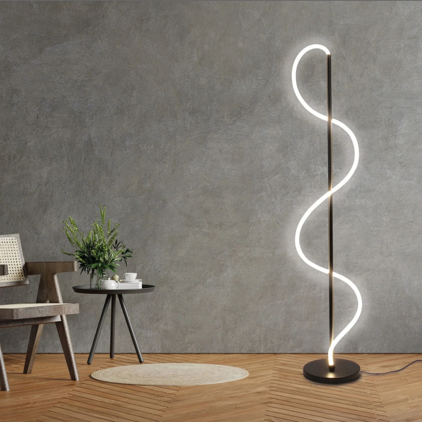 Світлодіодний торшер EMMA LED/36W/230V чорний