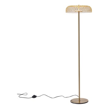Світлодіодний торшер LED/10W/230V 3000K золотий
