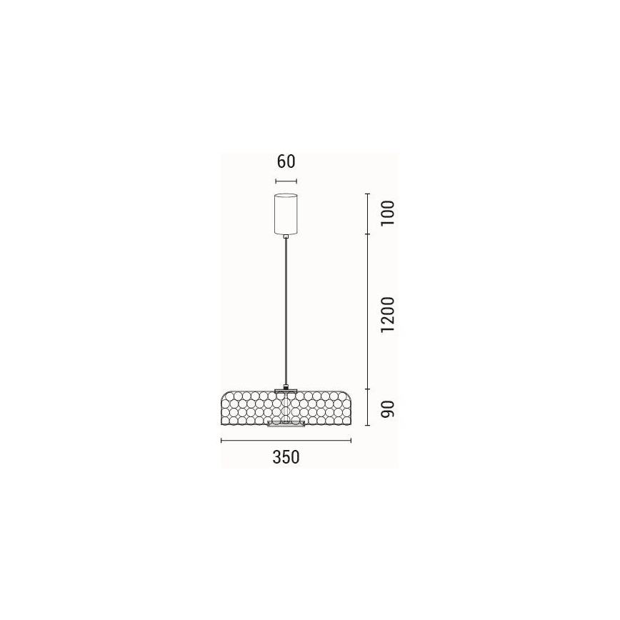 Світлодіодний торшер LED/10W/230V 3000K золотий