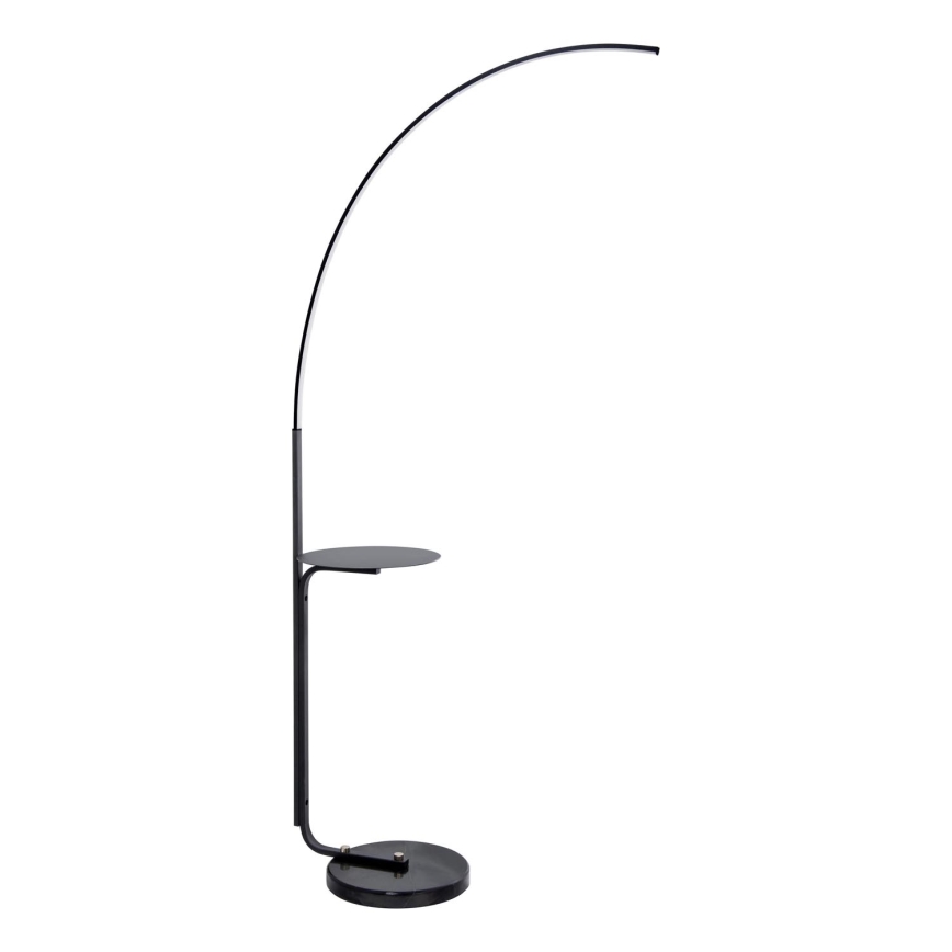 Світлодіодний торшер зі столиком LED/20W/230V 3000-6500K чорний