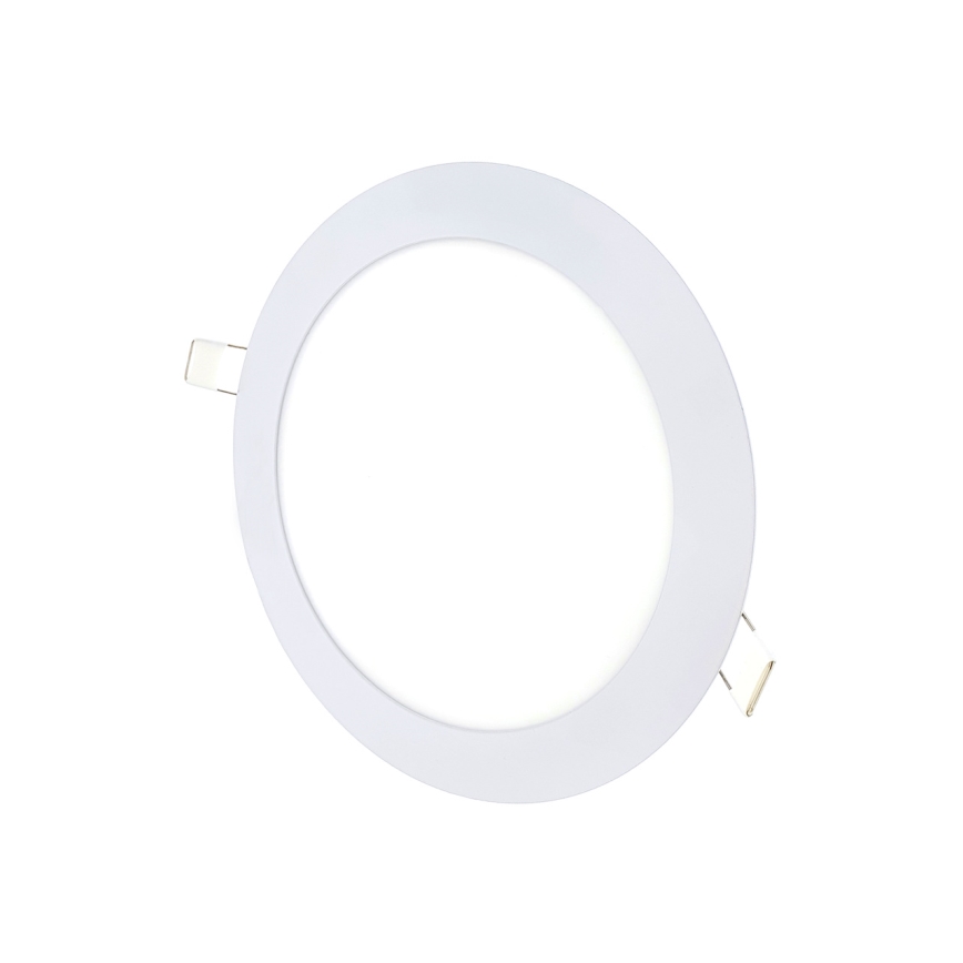 Світлодіодний вбудований світильник CIRCLE LED/15W/230V 6500K діаметр 18,8 см білий