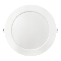 Світлодіодний вбудований світильник CIRCLE LED/18W/230V 4000K діаметр 22 см білий