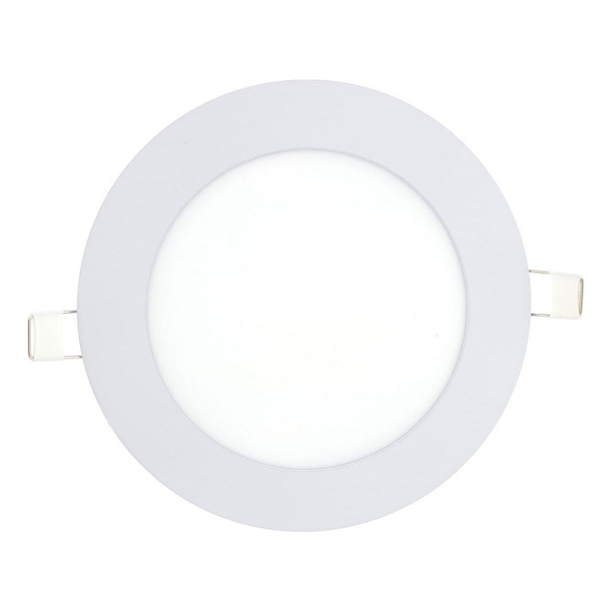 Світлодіодний вбудований світильник CIRCLE LED/9W/230V 6500K діаметр 14,5 см білий
