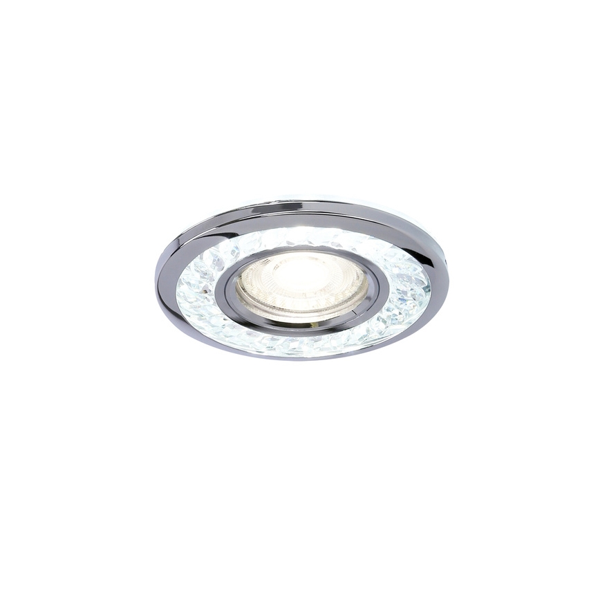 Світлодіодний вбудований світильник EYE 1xGU10/50W + LED/3W/230V