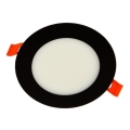 Світлодіодний вбудований світильник GERD LED/6W/230V 3000K чорний