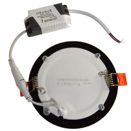 Світлодіодний вбудований світильник GERD LED/6W/230V 4000K чорний