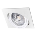 Світлодіодний вбудований світильник LED/18W/230V 4000K 11,5x11,5 см білий