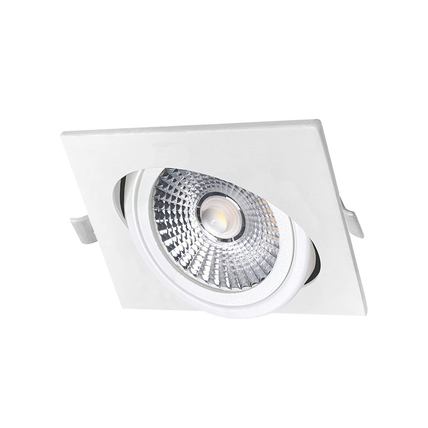 Світлодіодний вбудований світильник LED/18W/230V 4000K 11,5x11,5 см білий