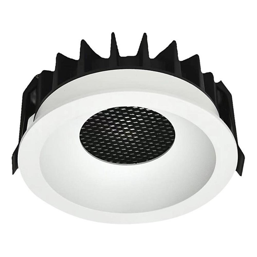Світлодіодний вбудований світильник LED/24W/230V 3000/4000/6400K ø 13,5 см білий