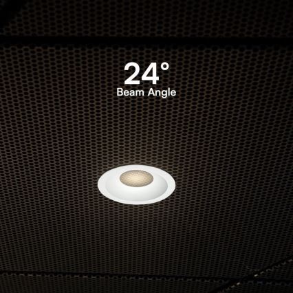 Світлодіодний вбудований світильник LED/24W/230V 3000/4000/6400K ø 13,5 см білий