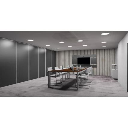 Світлодіодний вбудований світильник LED/24W/230V
