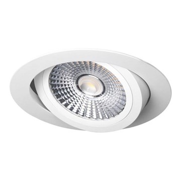 Світлодіодний вбудований світильник LED/6W/230V 3000K діаметр 8,5 см білий