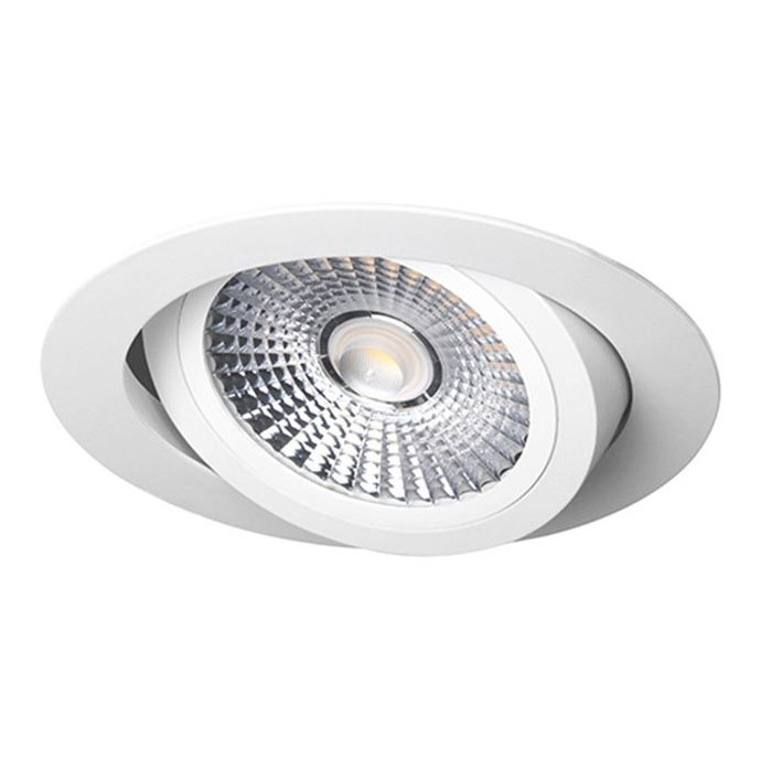 Світлодіодний вбудований світильник LED/6W/230V 3000K діаметр 8,5 см білий