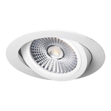 Світлодіодний вбудований світильник LED/6W/230V 4000K діаметр 8,5 см білий