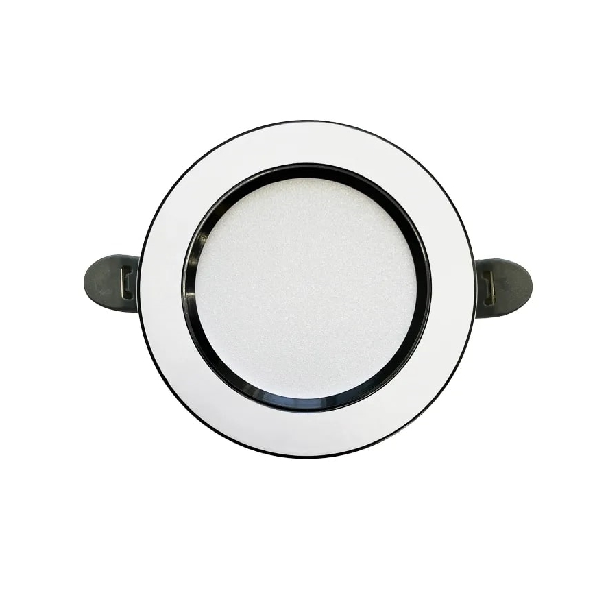 Світлодіодний вбудований світильник LED/7,5W/230V 4000K білий/чорний