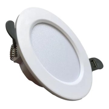 Світлодіодний вбудований світильник LED/7,5W/230V 4000K білий