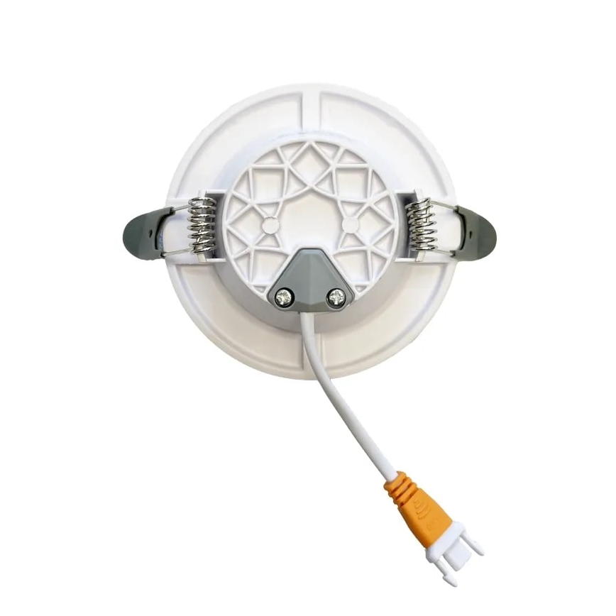 Світлодіодний вбудований світильник LED/7,5W/230V 4000K білий/срібний