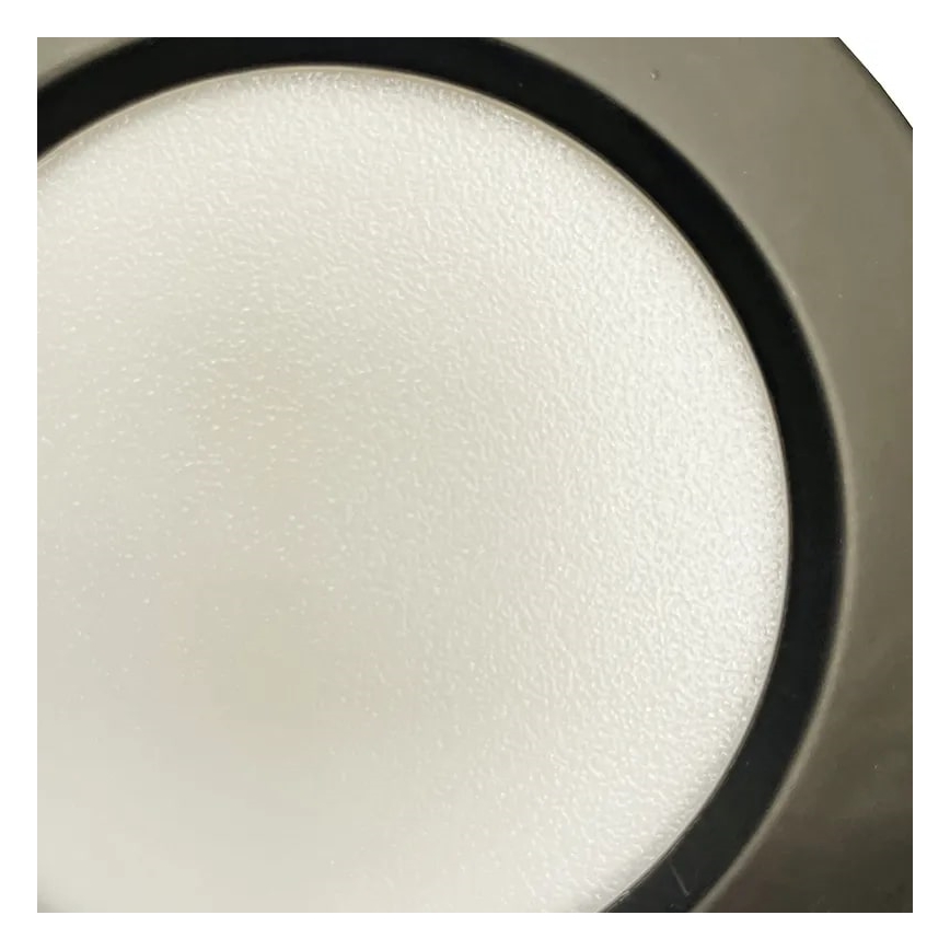 Світлодіодний вбудований світильник LED/7,5W/230V 4000K чорний