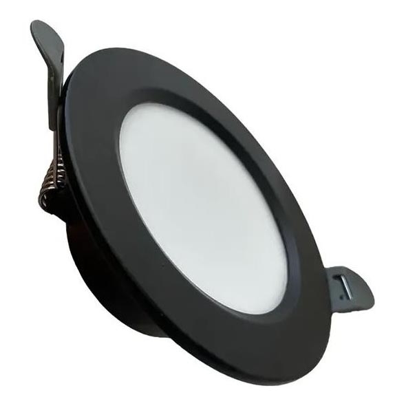 Світлодіодний вбудований світильник LED/7,5W/230V 4000K чорний