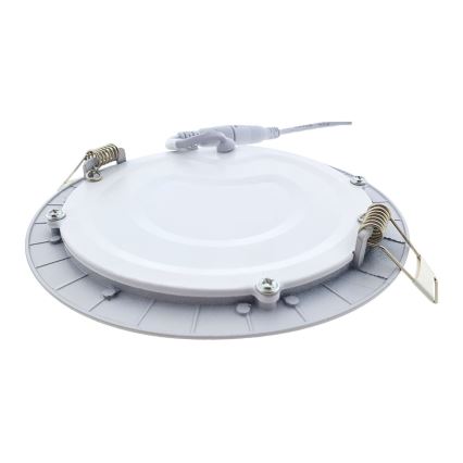 Світлодіодний вбудований світильник QTEC LED/18W/230V 6500K діаметр 22 см