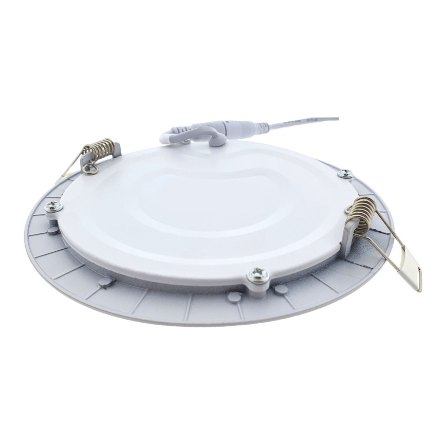 Світлодіодний вбудований світильник QTEC LED/18W/230V 6500K діаметр 22 см