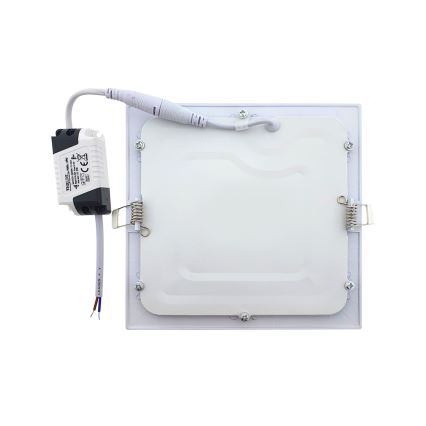 Світлодіодний вбудований світильник QTEC LED/9W/230V 2700K 14,6x14,6 см