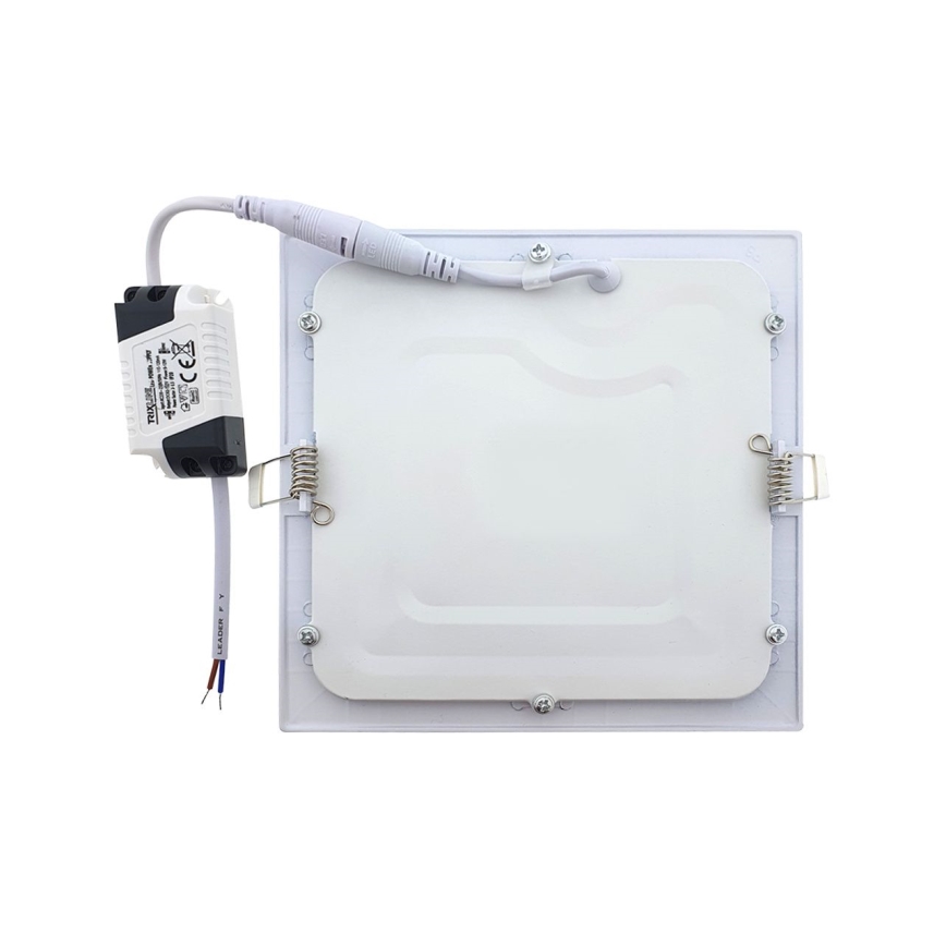Світлодіодний вбудований світильник QTEC LED/9W/230V 6500K 14,6x14,6 см