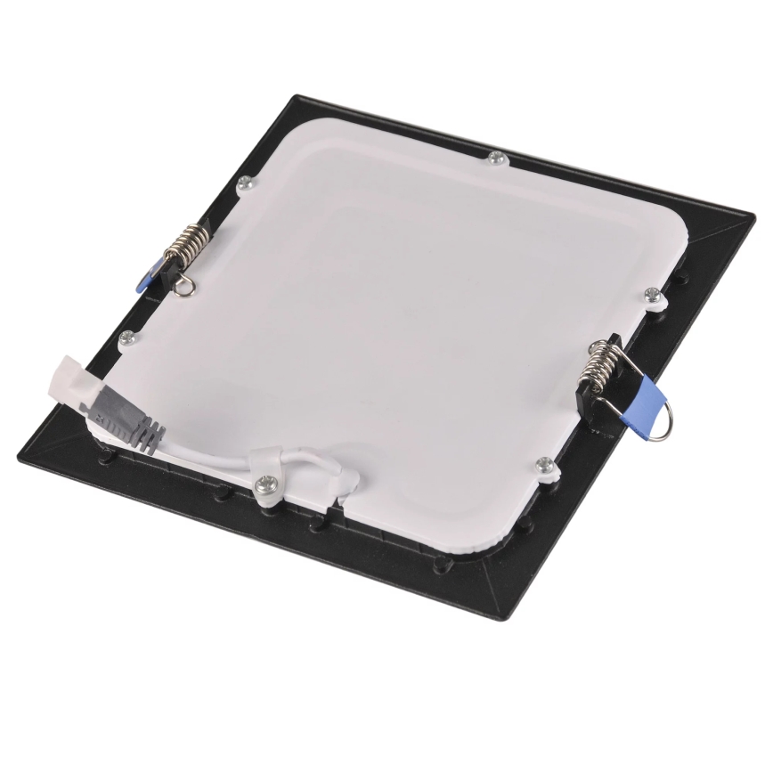 Світлодіодний вбудований світильник RIGEL LED/10W/230V 4000K 16,8x16,8 см чорний