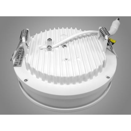 Світлодіодний вбудований світильник SLATER LED/12W/230V 4500K діаметр 12 см