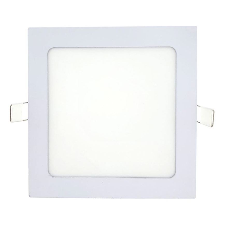 Світлодіодний вбудований світильник SQUARE LED/12W/230V 4200K 16,8x16,8 см білий