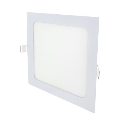 Світлодіодний вбудований світильник SQUARE LED/15W/230V 4200K 18,8x18,8 см білий