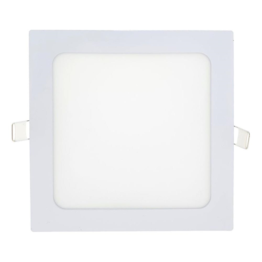 Світлодіодний вбудований світильник SQUARE LED/15W/230V 6500K 18,8x18,8 см білий