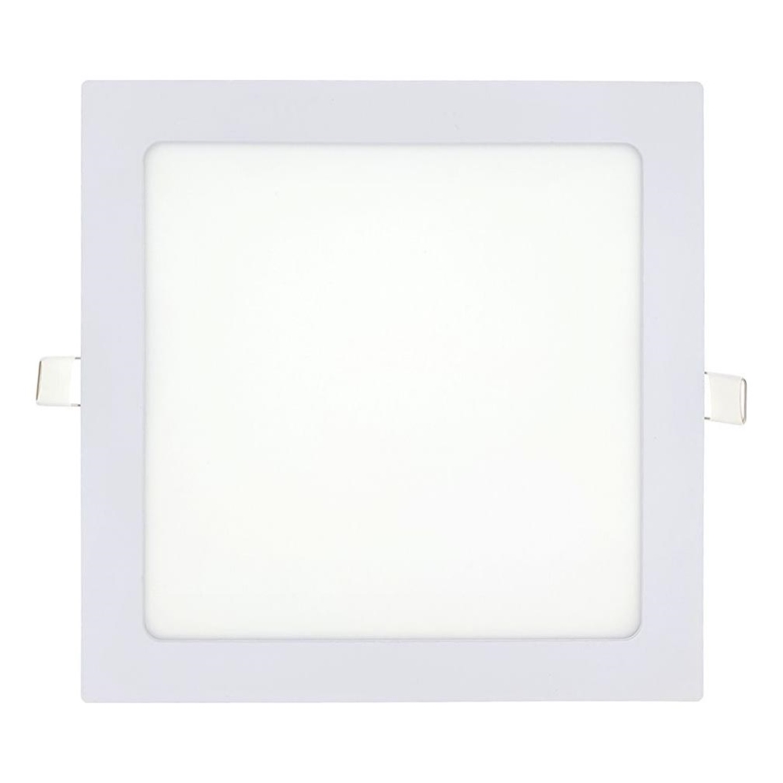 Світлодіодний вбудований світильник SQUARE LED/18W/230V 2700K 22x22 см білий