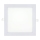 Світлодіодний вбудований світильник SQUARE LED/18W/230V 2700K 22x22 см білий