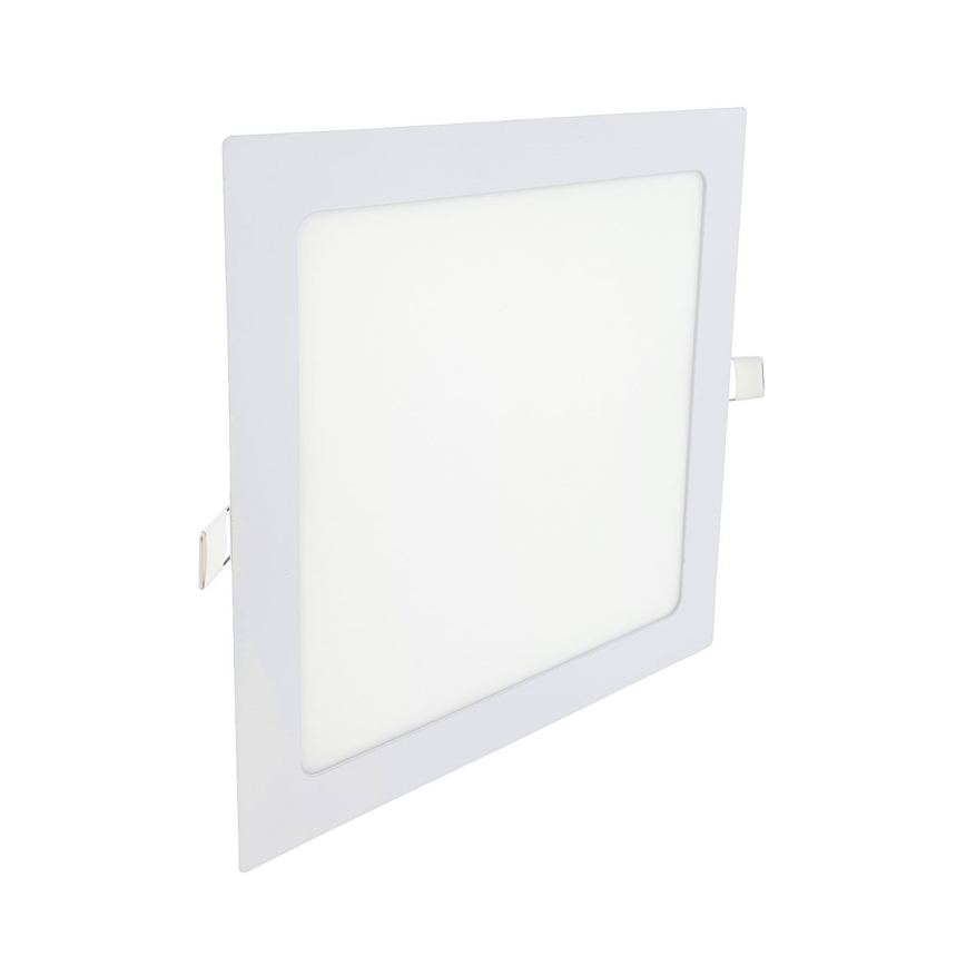 Світлодіодний вбудований світильник SQUARE LED/18W/230V 2700K 22x22 см білий