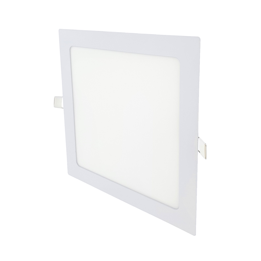 Світлодіодний вбудований світильник SQUARE LED/18W/230V 2700K 22x22 см білий