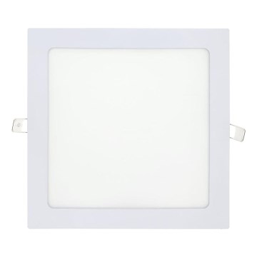 Світлодіодний вбудований світильник SQUARE LED/18W/230V 4200K 22x22 см білий