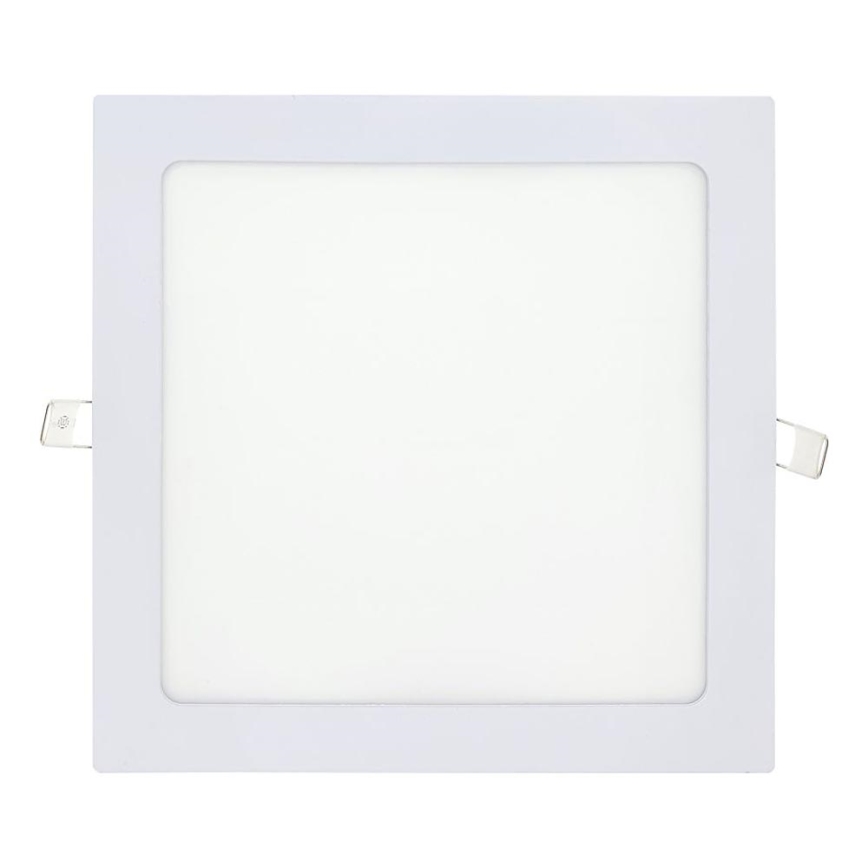 Світлодіодний вбудований світильник SQUARE LED/18W/230V 4200K 22x22 см білий