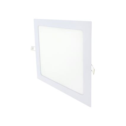 Світлодіодний вбудований світильник SQUARE LED/18W/230V 4200K 22x22 см білий