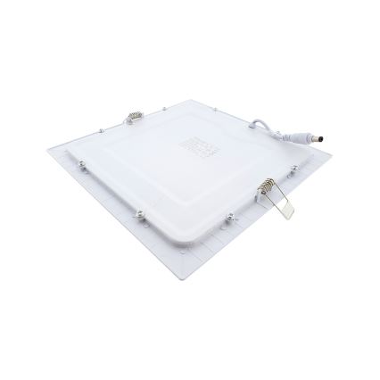 Світлодіодний вбудований світильник SQUARE LED/18W/230V 4200K 22x22 см білий