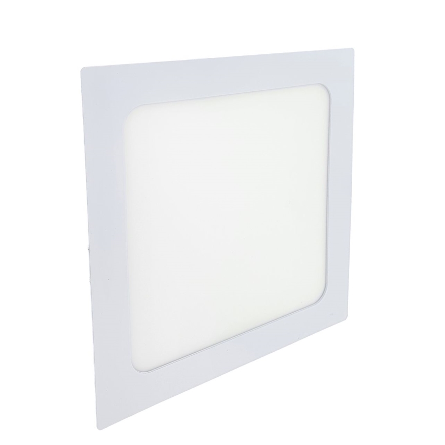 Світлодіодний вбудований світильник SQUARE LED/24W/230V 4200K 29,2x29,2 см білий