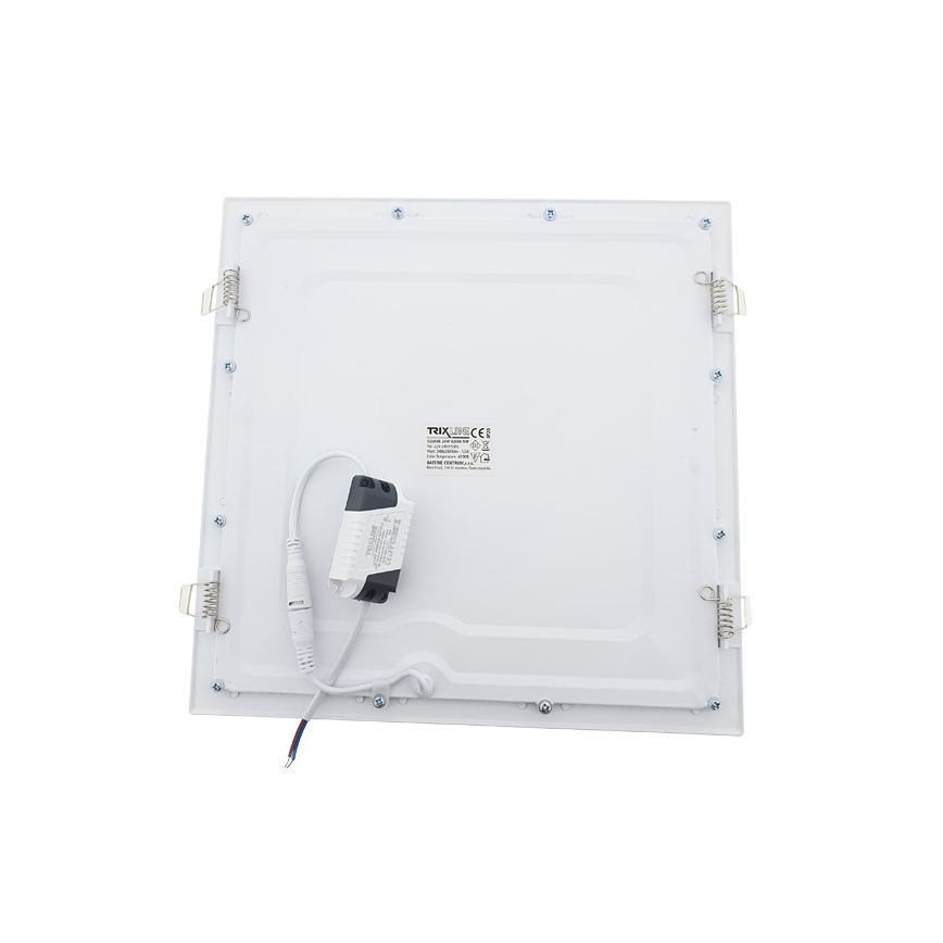 Світлодіодний вбудований світильник SQUARE LED/24W/230V 4200K 29,2x29,2 см білий