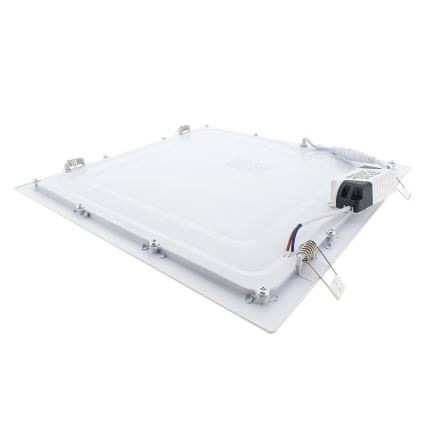Світлодіодний вбудований світильник SQUARE LED/24W/230V 4200K 29,2x29,2 см білий